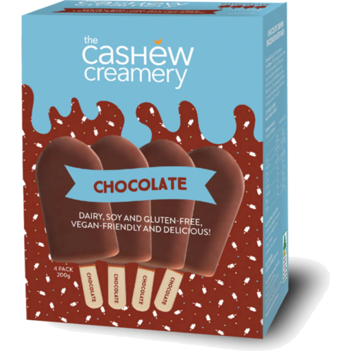 The Cashew Creamery - Chocolate Multi Bar 4pk