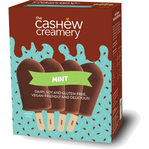 The Cashew Creamery - Mint Multi Bar 4pk