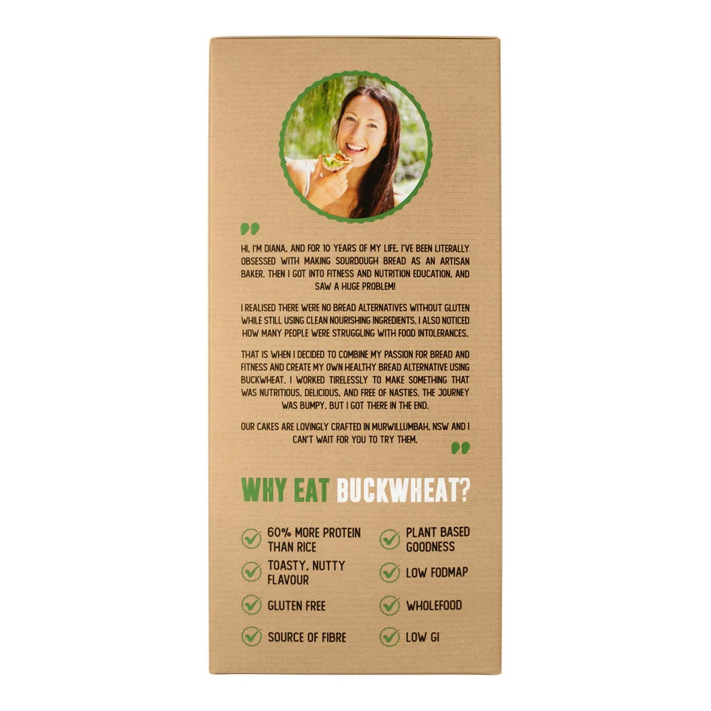 Eat to Live - Buckwheat Cakes w/ Hemp 110g