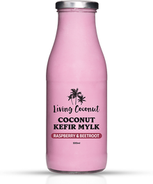 Living Coconut - Living Coconut Kefir Raspberry & Beetroot 500ml