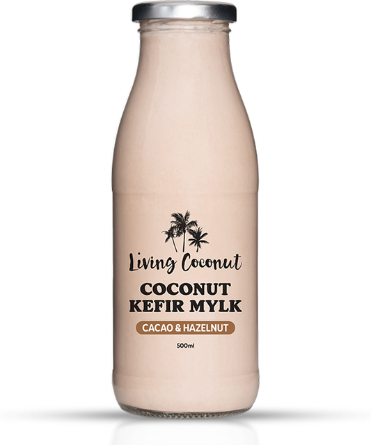 Living Coconut - Living Coconut Kefir Cacao & Hazelnut 500ml