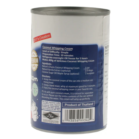 Nature's Charm - Coconut Whipping Cream 400g