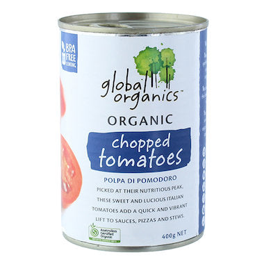 Global Organics - Chopped Tomatoes 400g