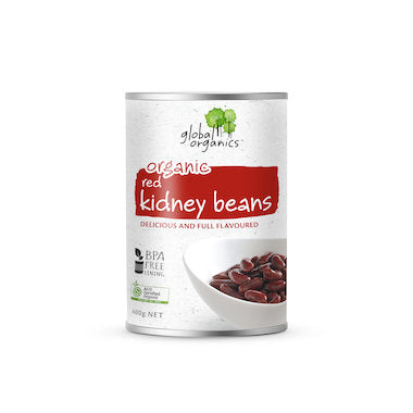 Global Organics - Red Kidney Beans 400g