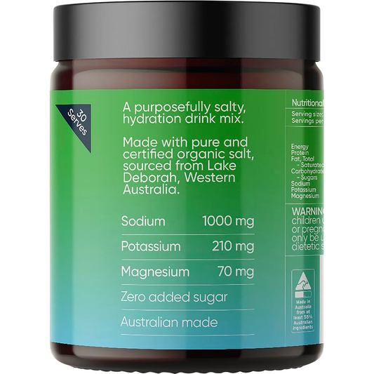 Sodii - Everyday Hydration Salts Salty Kiwi 185g