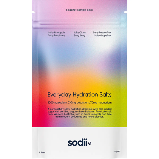 Sodii - Everyday Hydration Salts Mixed Flavour 8pk