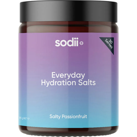 Sodii - Everyday Hydration Salts Salty Passionfruit 185g