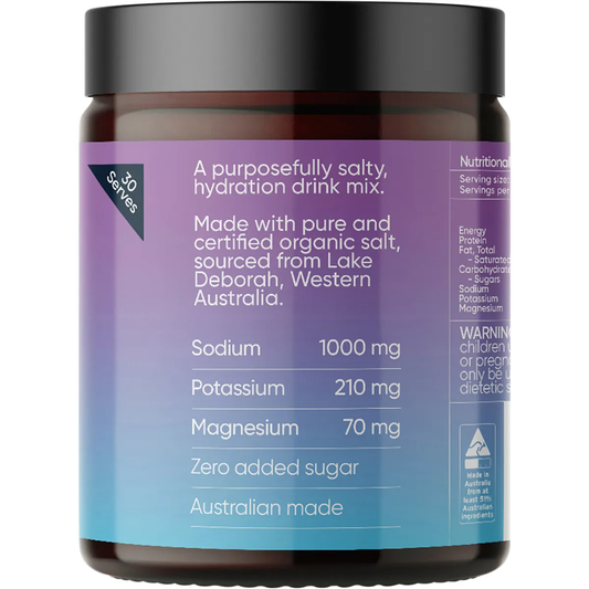 Sodii - Everyday Hydration Salts Salty Passionfruit 185g