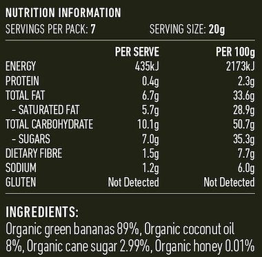 Lotus - Banana Chips 150g