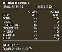 Lotus - Organic Green Lentils 250g