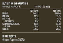 Lotus - Organic Popcorn 500g
