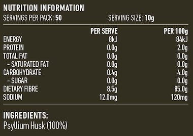 Lotus - Psyllium Husks 98% 500g