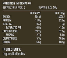 Lotus - Red Lentils 250g