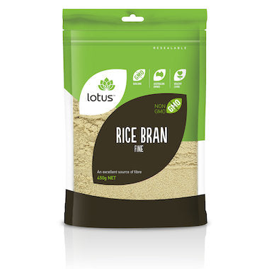 Lotus - Rice Bran Fine 450g