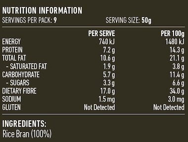 Lotus - Rice Bran Fine 450g