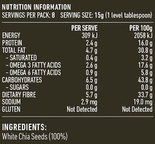 Lotus - White Chia Seeds 125g