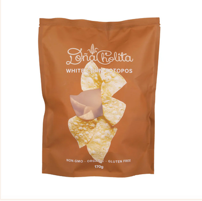 Dona Cholita - White Corn Totopos 170g