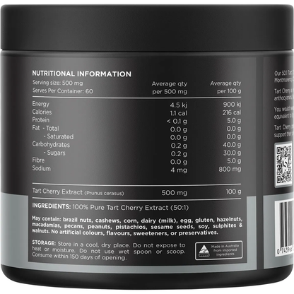 Switch Nutrition - Tart Cherry Extract (50:1) Unflavoured 30g