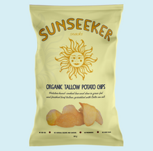 Sunseeker Snacks - Beef Tallow Potato Chips sprinkled with Celtic Sea Salt 140g