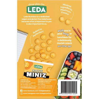 LEDA - Cracker Miniz Cheeze Multi 6 Pack