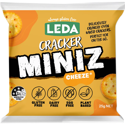LEDA - Cracker Miniz Cheeze Multi 6 Pack
