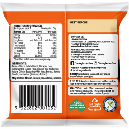LEDA - Cracker Miniz Chick'n Multi 6 Pack 150g