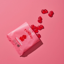 Funday Natural Sweets - Raspberry Flavoured Gummy Frogs 50g