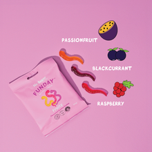 Funday Natural Sweets - Fruity Gummy Snakes 50g