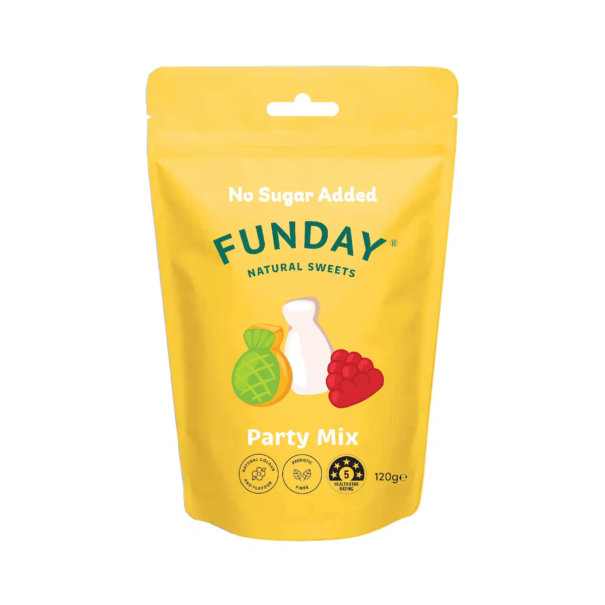 Funday Natural Sweets - Share Bag Party Mix 120g