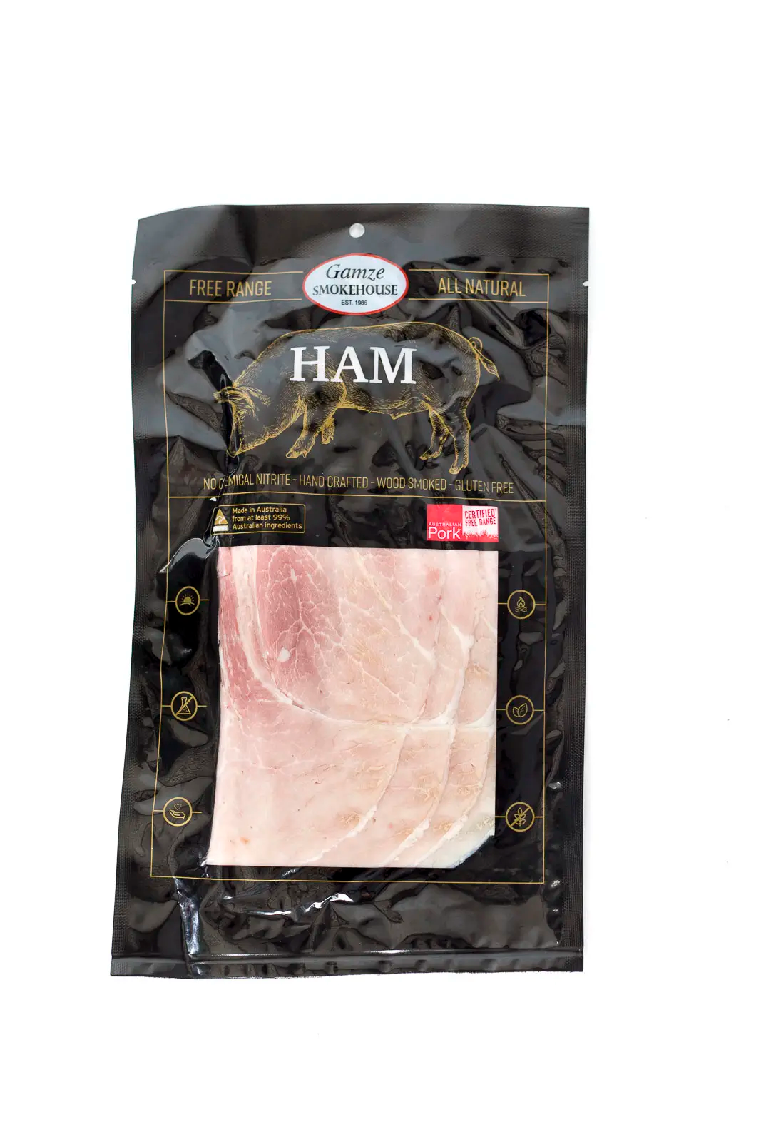 Gamze Smokehouse - Free Range Ham 200g