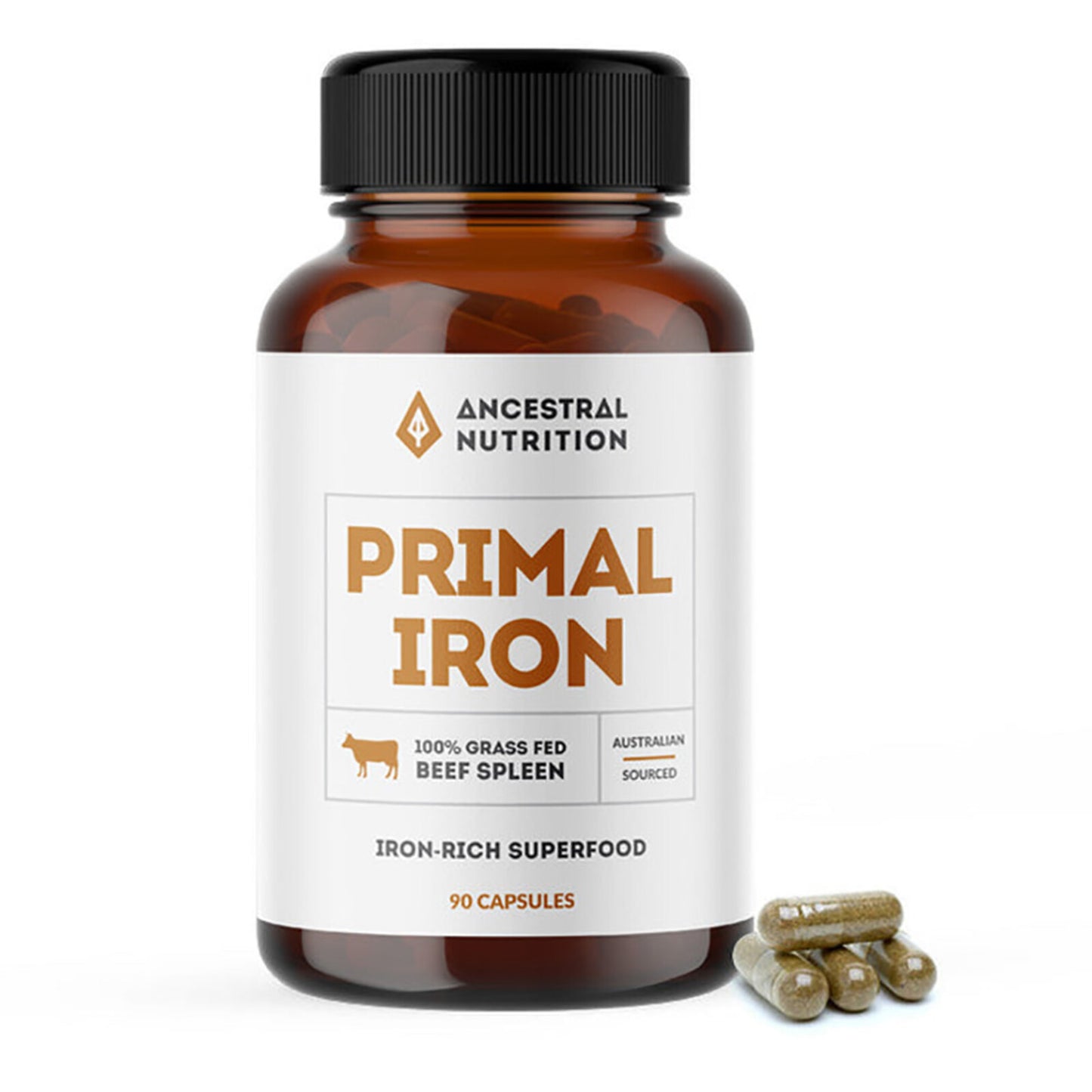 Ancestral Nutrition - Primal Iron 90 Capsules