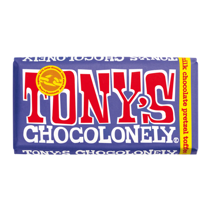 Tony's Chocolonely - Dark Milk Pretzel Toffee 180g