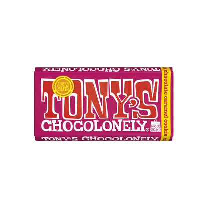 Tony's Chocolonely - Milk Chocolate Caramel Cookie 180g