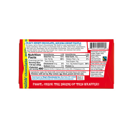 Tony's Chocolonely - Milk Chocolate 180g