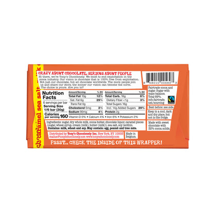 Tony's Chocolonely - Milk Caramel Sea Salt 180g
