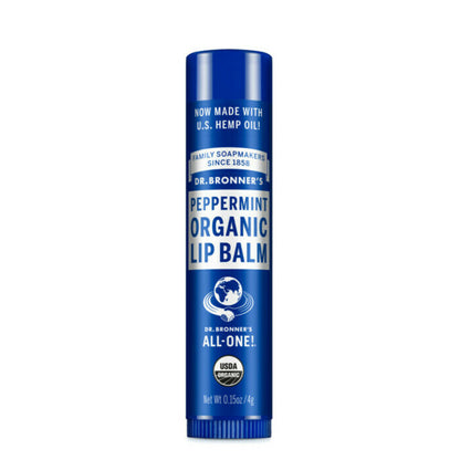 Dr Bronner's - Peppermint Lip Balm 4g