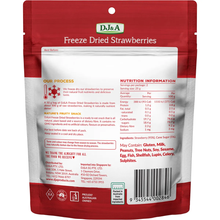 DJ&A - Freeze Dried Strawberries 50g