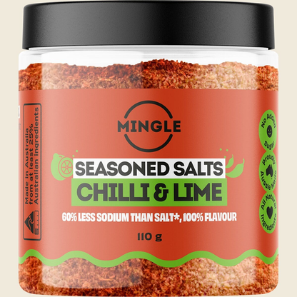 Mingle - Chilli & Lime Seasoned Salts 110g