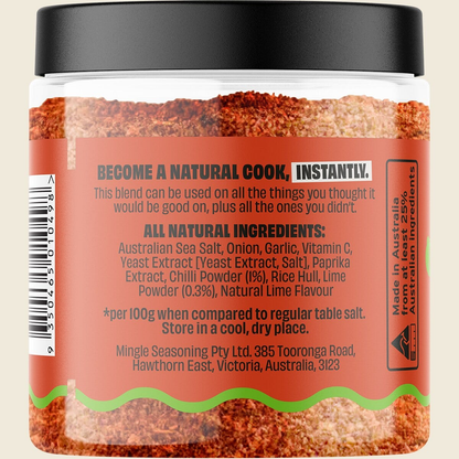 Mingle - Chilli & Lime Seasoned Salts 110g
