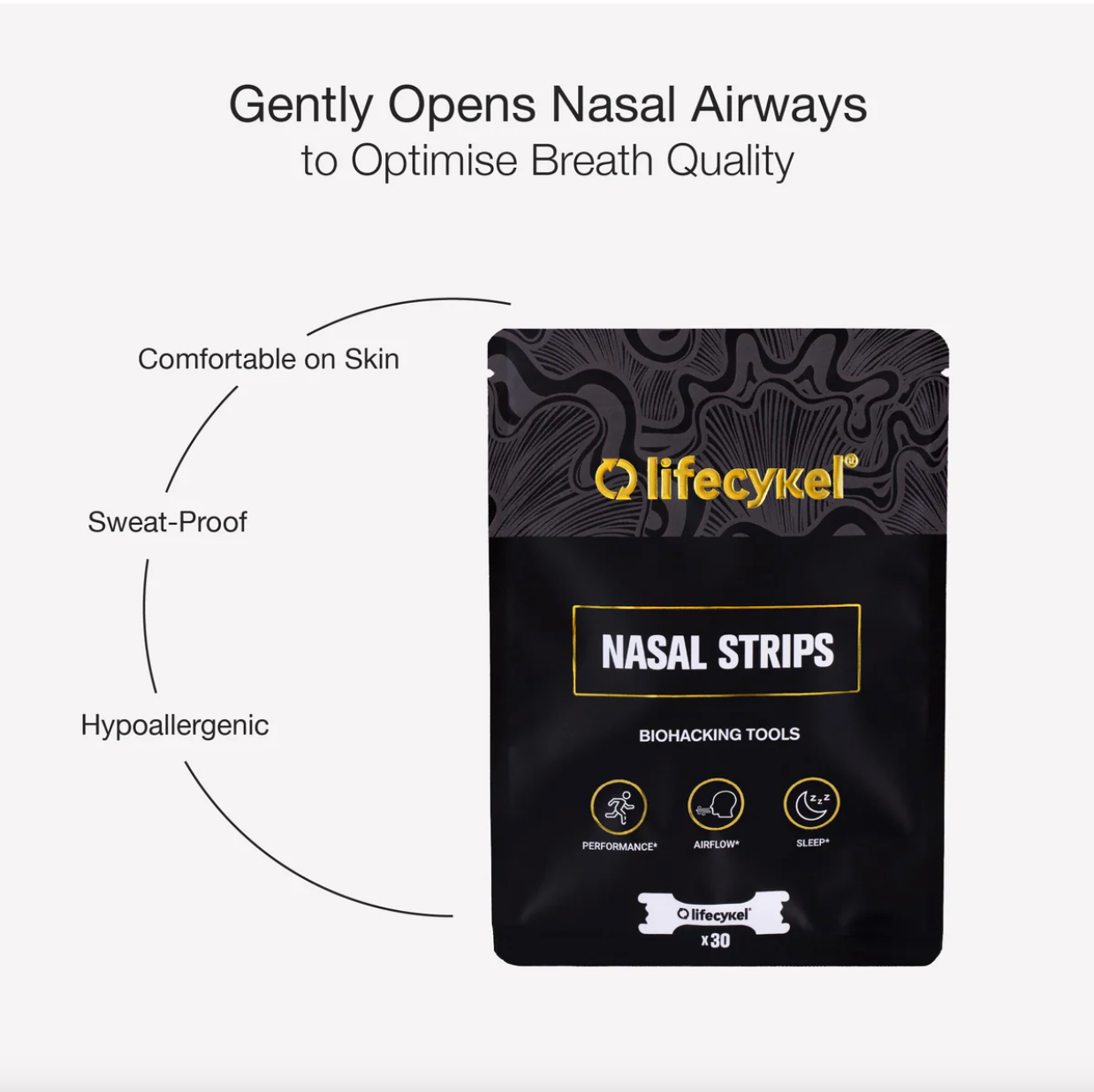 Life Cykel - Nasal Strips 30pk