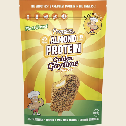 Macro Mike - Premium Almond Protein Golden Gaytime 400g