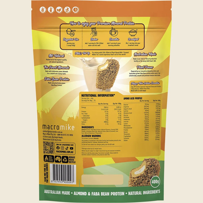 Macro Mike - Premium Almond Protein Golden Gaytime 400g