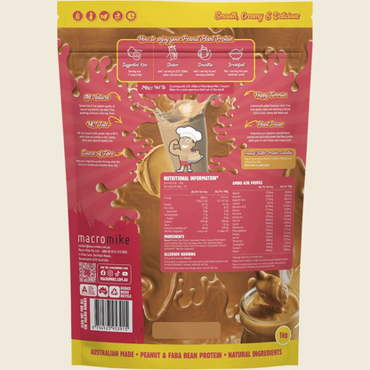 Macro Mike - Peanut Plant Protein Original Peanut Butter 1kg