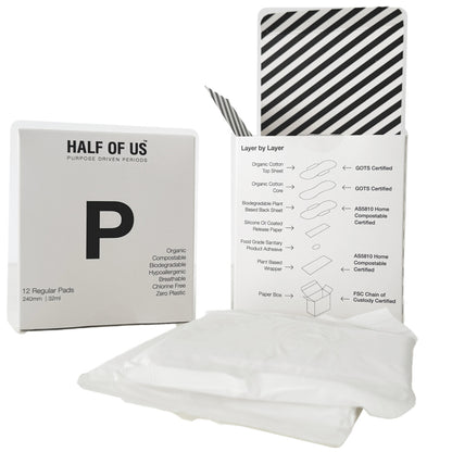 Half of Us - Regular Pads - 12 Box