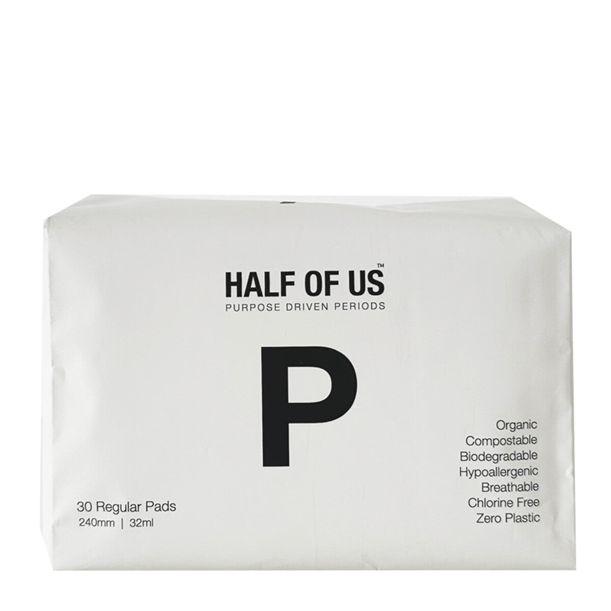 Half of Us - Regular Pads - 30 Pouch