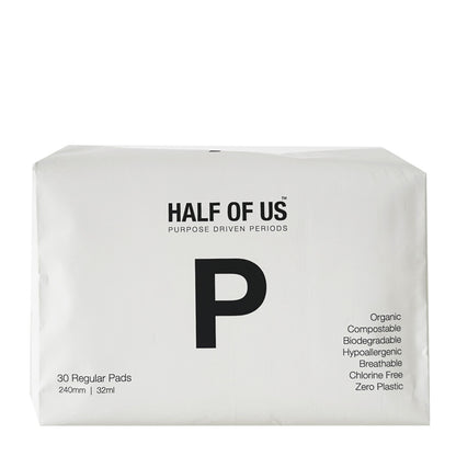 Half of Us - Regular Pads - 30 Pouch