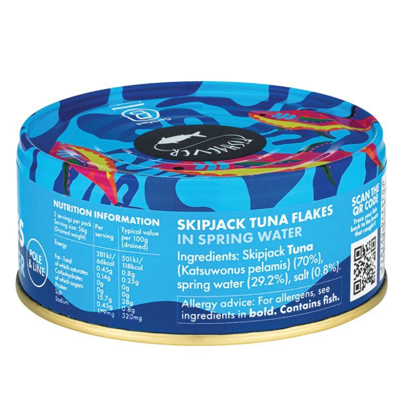 Fish 4 Ever - Azores (Skipjack) Tuna Flakes in Spring Water 160g