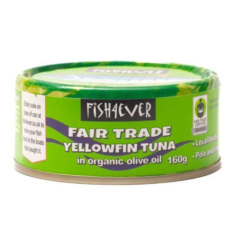 Fish 4 Ever - Yellowfin Tuna in Olive Oil (Fair Trade) 160g