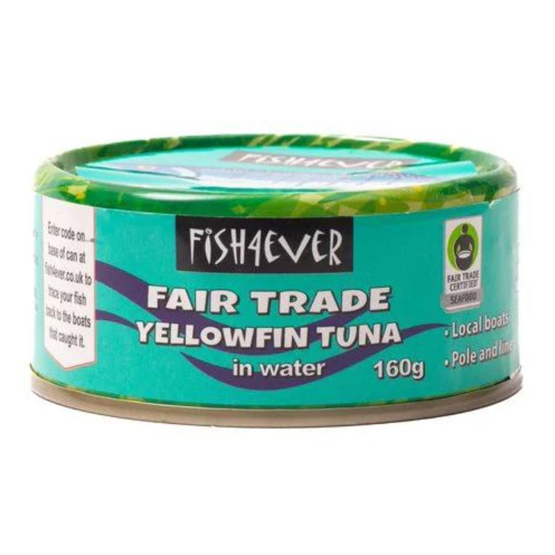 Fish4ever - Yellowfin Tuna in Water (Fair Trade) 160g