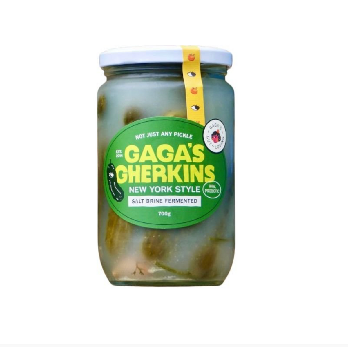 Gagas - New York Salt Brine Gherkins 700g